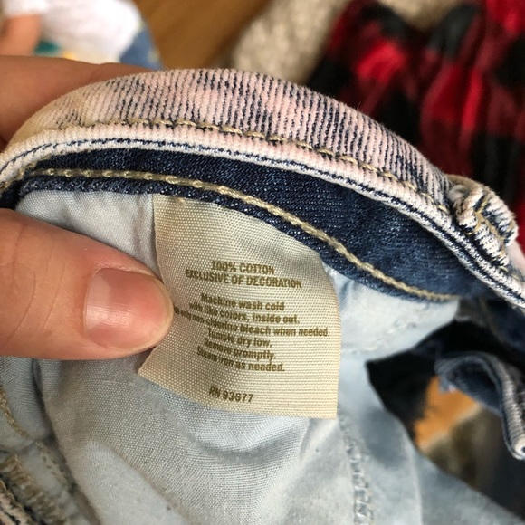 Decree Acid Wash Ombré Shorts | Size 5 - Picture 5 of 5